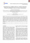 Research paper thumbnail of  Integrating Fuzzy Delphi with Fuzzy Analytic Hierarchy Process for Multiple Criteria Inventory Classification