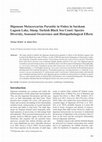 Research paper thumbnail of Digenean Metacercariae Parasitic in Fishes in Sarıkum Lagoon Lake, Sinop, Turkish Black Sea Coast: Species Diversity, Seasonal Occurrence and Histopathological Effects