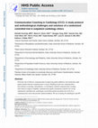 Research paper thumbnail of Communication Coaching in Cardiology (CCC): A study protocol and methodological challenges and solutions of a randomized controlled trial in outpatient cardiology clinics