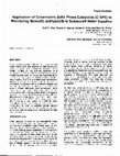 Research paper thumbnail of Application of Colorimetric Solid Phase Extraction (C-SPE) to Monitoring Nickel(II) and Lead(II) in Spacecraft Water Supplies