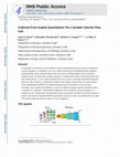 Research paper thumbnail of Calibrant-Free Analyte Quantitation via a Variable Velocity Flow Cell