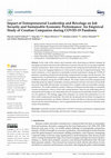 Research paper thumbnail of Impact of Entrepreneurial Leadership and Bricolage on Job Security and Sustainable Economic Performance: An Empirical Study of Croatian Companies during COVID-19 Pandemic