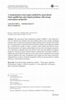 Research paper thumbnail of A nonmonotone trust-region method for generalized Nash equilibrium and related problems with strong convergence properties