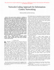 Research paper thumbnail of Network-Coding Approach for Information-Centric Networking