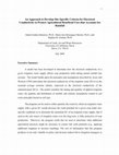 Research paper thumbnail of An Approach to Develop Site-Specific Criteria for Electrical Conductivity to Protect Agricultural Beneficial Uses that Accounts for Rainfall