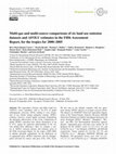 Research paper thumbnail of Multi-gas and multi-source comparisons of six land use emission datasets and AFOLU estimates in the Fifth Assessment Report