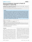 Research paper thumbnail of Pharmacometabolomic Approach to Predict QT Prolongation in Guinea Pigs