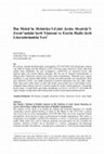 Research paper thumbnail of İbn Melek’in Mebāriḳu’l-Ezhār Şerḥu Meşāriḳi’l-Envār’ındaki şerh yöntemi ve eserin hadis şerh literatüründeki yeri