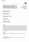 Research paper thumbnail of Findings from an evaluation of Family Finding: Experiences of Family Finders and older youth