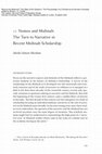 Research paper thumbnail of Nomos and Mishnah: The Turn to Narrative in Recent Mishnah Scholarship