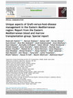 Research paper thumbnail of Unique aspects of Graft-versus-host-disease management in the Eastern Mediterranean region: Report from the Eastern Mediterranean blood and marrow transplantation group: Special report