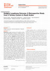 Research paper thumbnail of Hodgkin Lymphoma Outcome: A Retrospective Study from 3 Tertiary Centers in Saudi Arabia