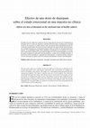 Research paper thumbnail of Effects of a dose of diazepam on the emotional state of healthy subjects