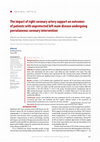 Research paper thumbnail of The impact of right coronary artery support on the outcomes of patients with unprotected left main disease undergoing percutaneous coronary intervention