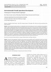 Research paper thumbnail of Environmentally Friendly Agricultural Development