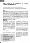 Research paper thumbnail of Stage Protocol in the Management of Infection Following Plating of the Tibia