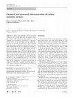 Research paper thumbnail of Chemical and structural characterization of carbon nanotube surfaces