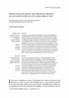 Research paper thumbnail of Refracciones discursivas: Tres periodistas hispanos en los campos de batalla de Flandes (abril de 1916)