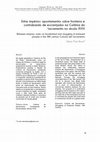 Research paper thumbnail of Entre impérios: apontamentos sobre fronteira e contrabando de escravizados na Colônia do Sacramento no século XVIII (Between empires: notes on borderland and smuggling of enslaved people in the 18th century Colonia del Sacramento)