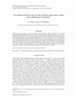 Research paper thumbnail of Two-dimensional flow past circular cylinders using finite volume lattice Boltzmann formulation