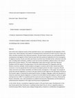 Research paper thumbnail of Cultural and social integration in Central Eurasia Document Type : Research Paper