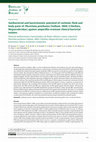 Research paper thumbnail of Antibacterial and bacteriostatic potential of coelomic fluid and body paste of Pheretima posthuma (Vaillant, 1868) (Clitellata, Megascolecidae) against ampicillin resistant clinical bacterial isolates