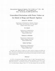 Research paper thumbnail of Generalized derivations with power values on Lie ideals in rings and Banach algebras