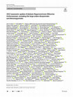 Research paper thumbnail of 2022 taxonomic update of phylum Negarnaviricota (Riboviria: Orthornavirae), including the large orders Bunyavirales and Mononegavirales