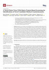 Research paper thumbnail of A Novel Ebola Virus VP40 Matrix Protein-Based Screening for Identification of Novel Candidate Medical Countermeasures