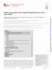 Research paper thumbnail of Global Organization and Proposed Megataxonomy of the Virus World