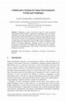 Research paper thumbnail of Collaborative Systems for Smart Environments: Trends and Challenges