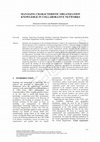 Research paper thumbnail of Managing Characteristic Organization Knowledge in Collaborative Networks