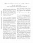 Research paper thumbnail of Designing Emissive Conjugated Polymers with Small Optical Gaps: A Step Towards Organic Polymeric Infrared Lasers