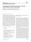 Research paper thumbnail of Conceptualization of Intimate Partner Violence: Exploring Gender Differences Using Concept Mapping