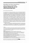 Research paper thumbnail of Digitale Mediävistik und der deutschsprachige Raum