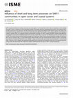 Research paper thumbnail of Influence of short and long term processes on SAR11 communities in open ocean and coastal systems