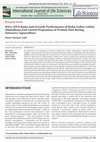 Research paper thumbnail of RNA: DNA Ratio and Growth Performance of Rohu Labeo rohita (Hamilton) Fed Varied Proportion of Protein Diet during Intensive Aquaculture