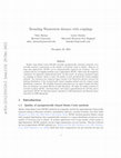 Research paper thumbnail of Bounding Wasserstein distance with couplings