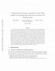 Research paper thumbnail of Coupling‐based convergence assessment of some Gibbs samplers for high‐dimensional Bayesian regression with shrinkage priors