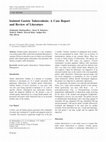 Research paper thumbnail of Isolated gastric tuberculosis: a case report and review of literature