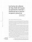 Research paper thumbnail of Los hornos de colmena de Vijes (Valle del Cauca), un patrimonio material e inmaterial que es preciso recuperar y preservar