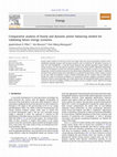 Research paper thumbnail of Comparative analysis of hourly and dynamic power balancing models for validating future energy scenarios