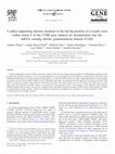 Research paper thumbnail of A splice-supporting intronic mutation in the last bp position of a cryptic exon within intron 6 of the CYBB gene induces its incorporation into the mRNA causing chronic granulomatous disease (CGD)