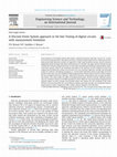 Research paper thumbnail of A Discrete Event System approach to On-line Testing of digital circuits with measurement limitation