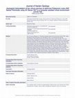 Research paper thumbnail of Geological interpretation of two virtual outcrops of deformed Palaeozoic rocks (NW Iberian Peninsula) using 3D stereo VDT in a computer assisted virtual environment (CAVE™)