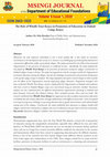 Research paper thumbnail of The Role of Windle Trust Kenya in Promotion of Education in Dadaab Camp, Kenya