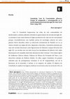 Research paper thumbnail of Castañeda, Luis H. Comunidades efímeras. Grupos de vanguardia y neovanguardia en la novela hispanoamericana del siglo XX. New York: Peter Lang, 2015