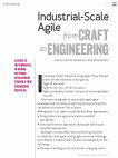 Research paper thumbnail of Industrial Scale Agile - from Craft to Engineering