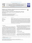 Research paper thumbnail of Sialidosis type II: Expansion of phenotypic spectrum and identification of a common mutation in seven patients