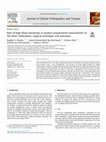 Research paper thumbnail of Role of high tibial osteotomy in medial compartment osteoarthritis of the knee: Indications, surgical technique and outcomes